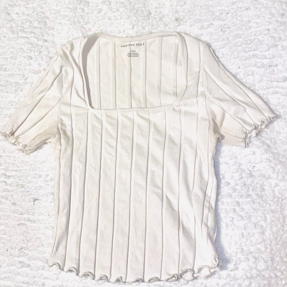 White American Eagle Top